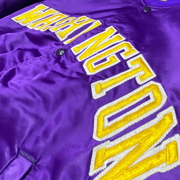 Vintage Washington Huskies Starter Jacket Large UW - Picture 5 of 10